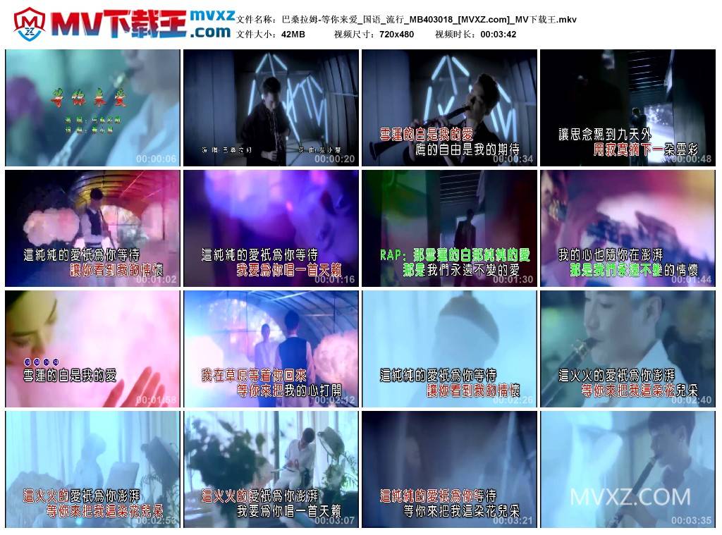 巴桑拉姆-等你来爱_国语_流行_MB403018